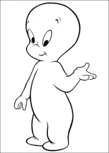 Casper cartoon figur
