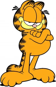 Garfield Cartoon Figur