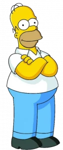 Homer J Simpson Cartoon Figur