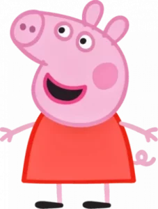 Peppa Pig cartoon figur
