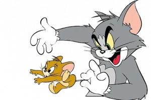 Tom und Jerry Cartoon figur