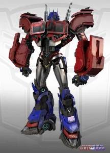 Optimus prime cartoon figur