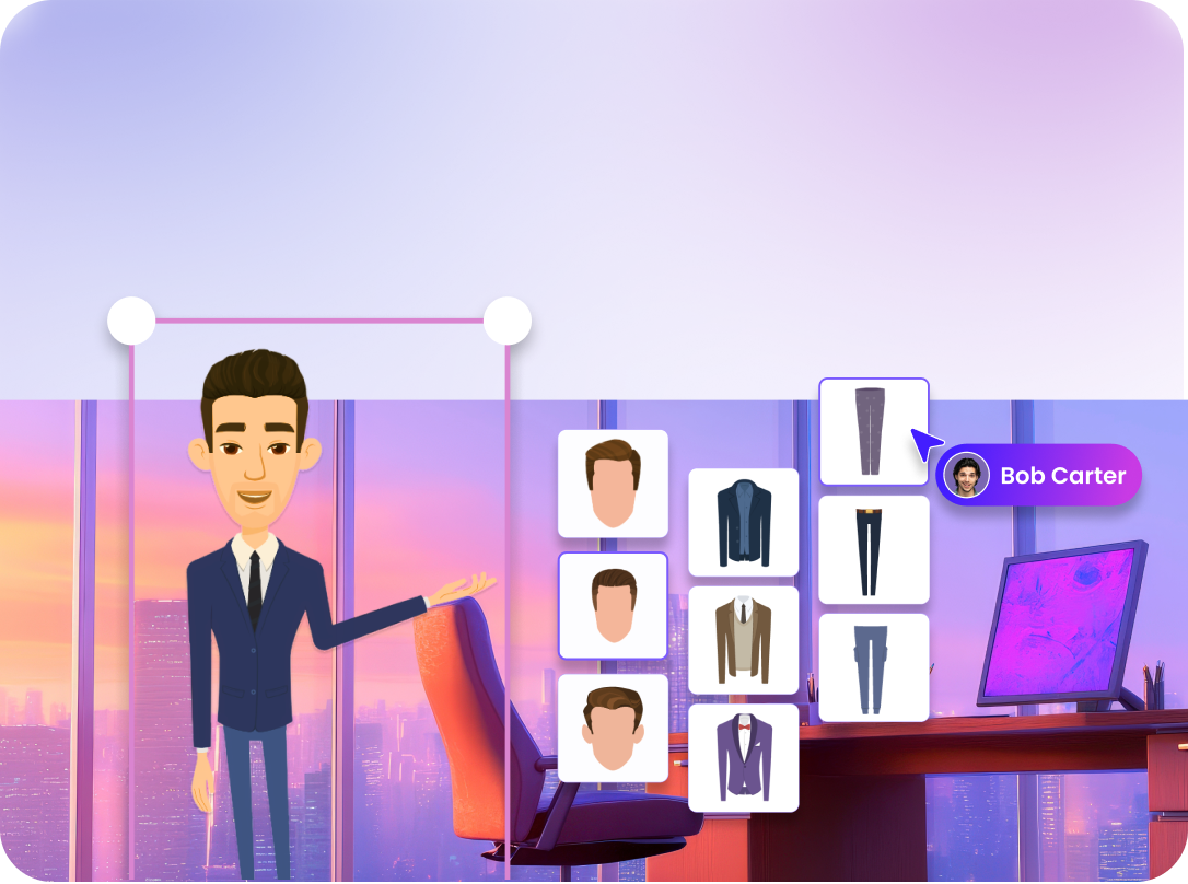 Individueller 2D Character Builder