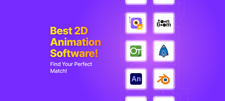 Die 11 besten 2D-Animationssoftwares der Branche