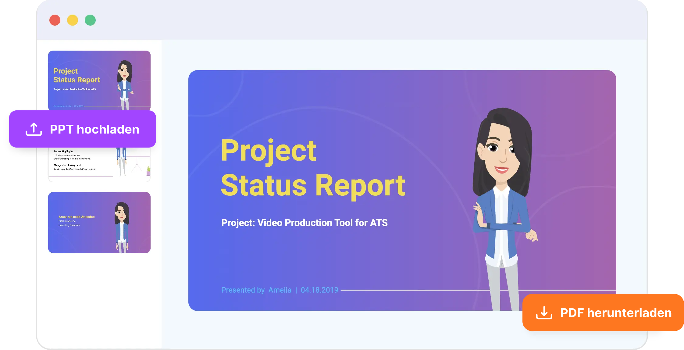 Avatar-Based-Presentation-Maker